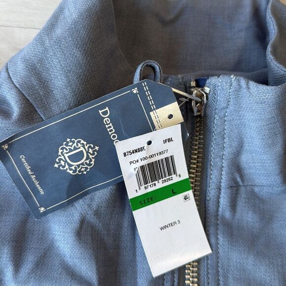 Democracy Women's Long Sleeve Bomber Jacket L nwt - Picture 5 of 5